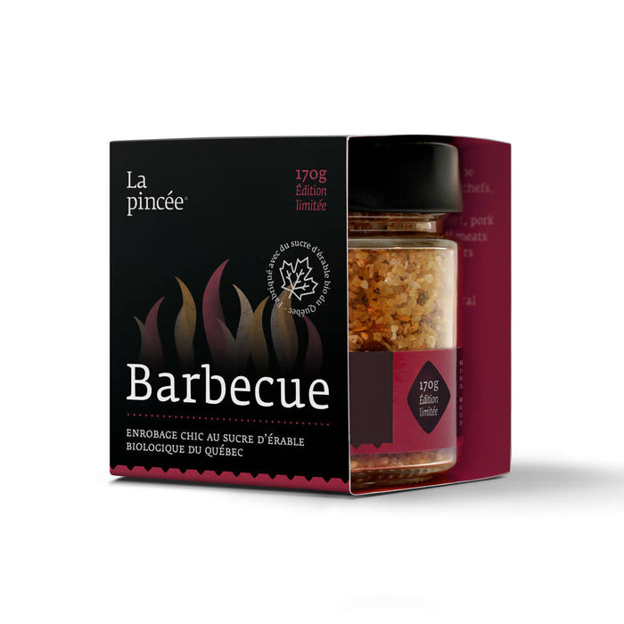 Mélange d’épices barbecue au sucre d’érable bio du québec · 170g
