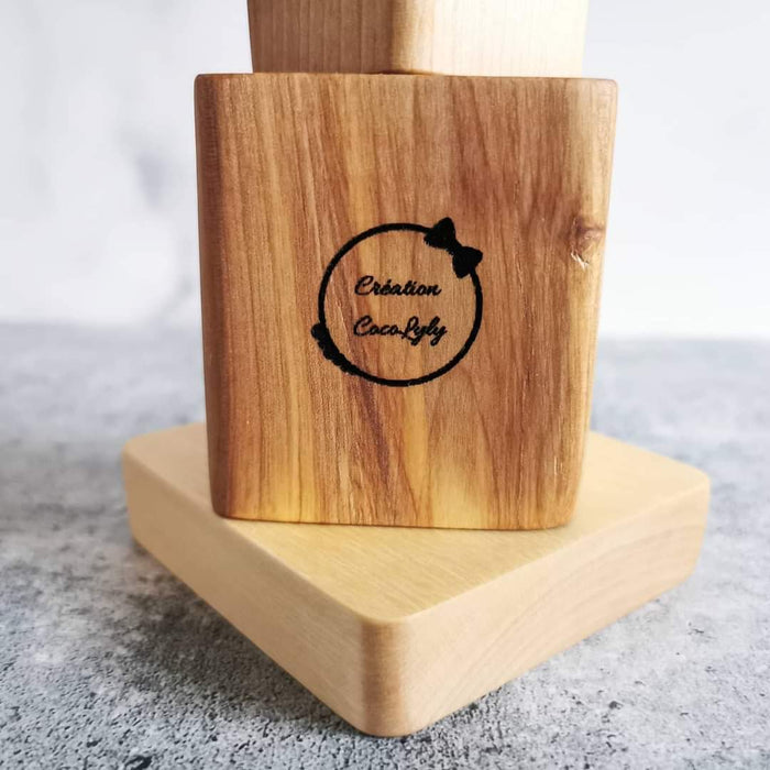 Tour à empiler en bois 100% québécoise