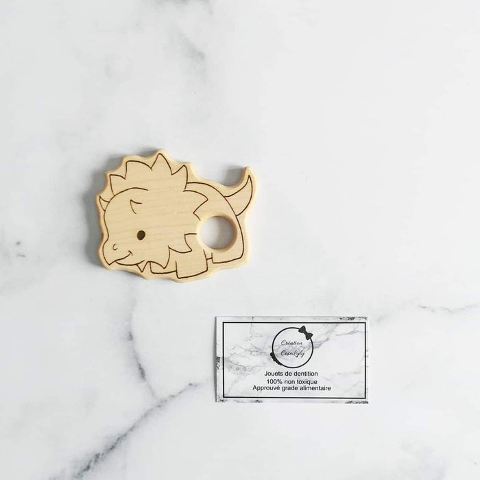 Jouet de dentition en bois 100% québécois