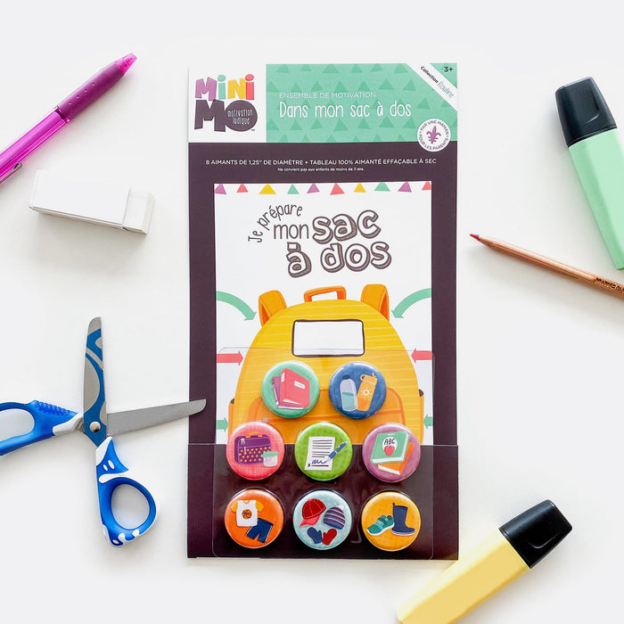 Minimo, dans mon sac à dos