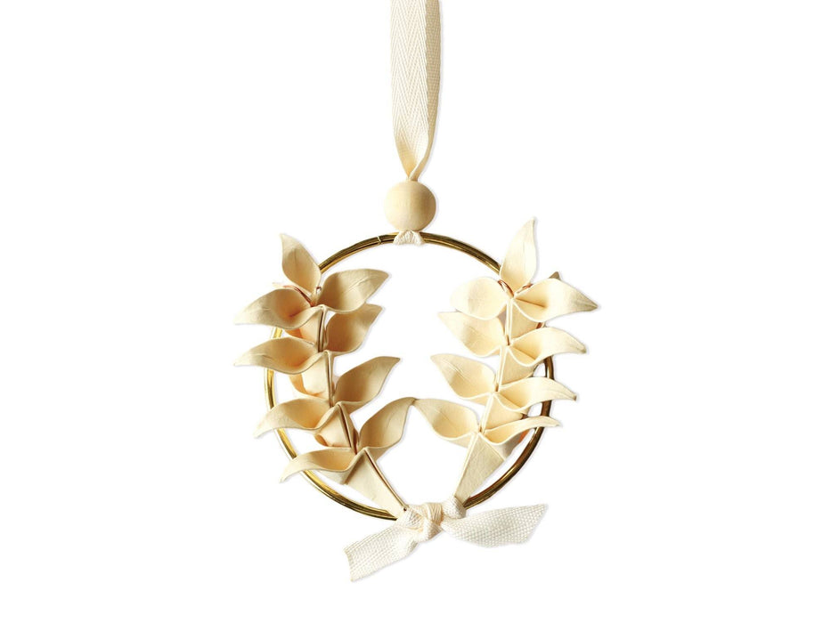 Bijou de sapin - couronne de blé