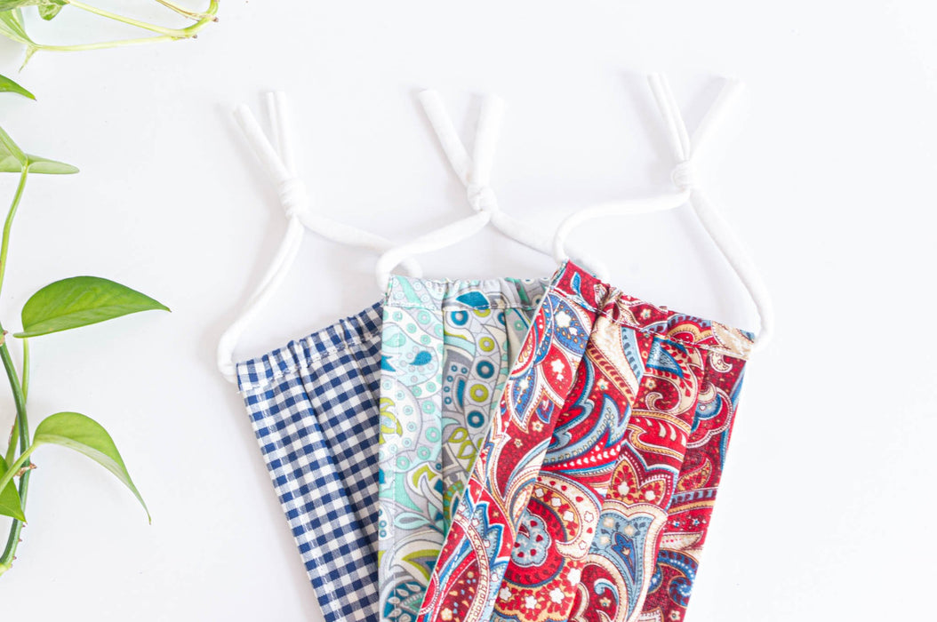 Masque | carreaux et cachemire