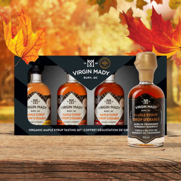 Sirops d’érable biologiques – coffret dégustation