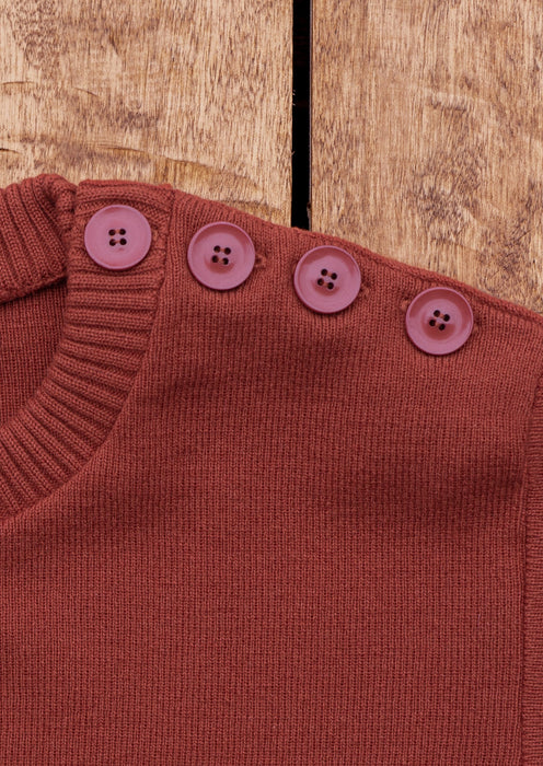 Gaël - chandail marin - rouille