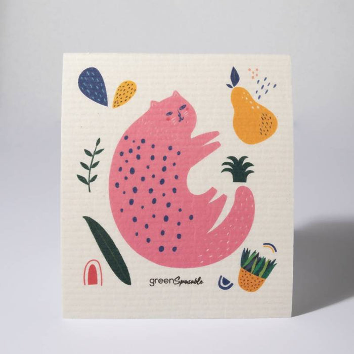 Essuie-tout réutilisables - chats mexicains (x3)