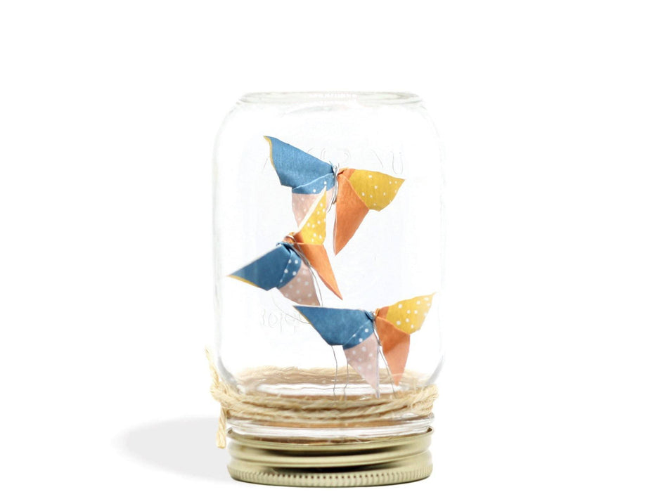 Bocal origami - papillons