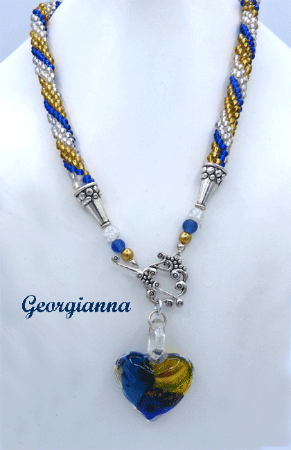Collier de perles georgiana