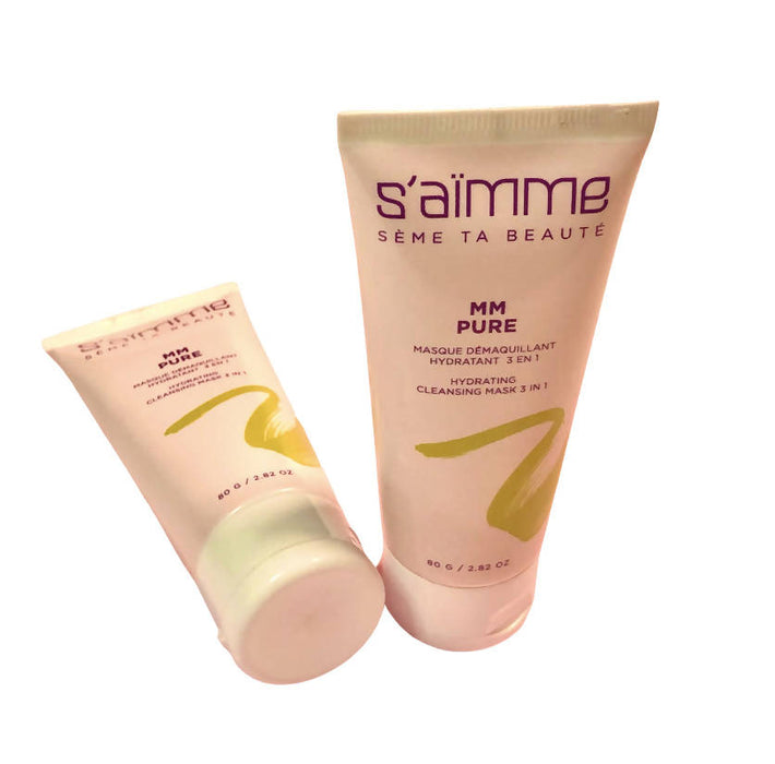 Mm pure nettoyant au quotidien | démaquillant | à l'huile de chanvre biologique