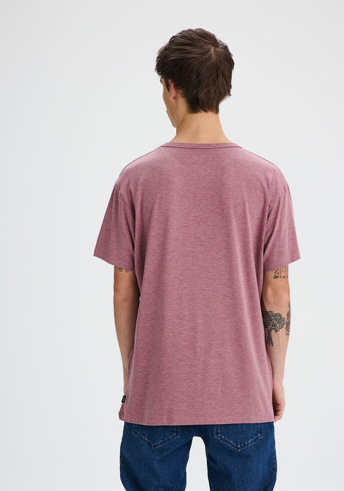 Solution-clé - t-shirt rose chiné