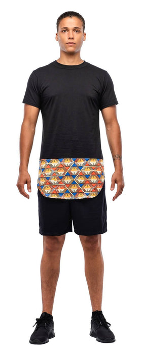 Long tee hakim coton bio noir