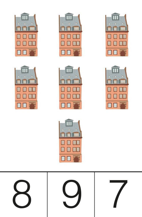 Cartes chiffres 1-10