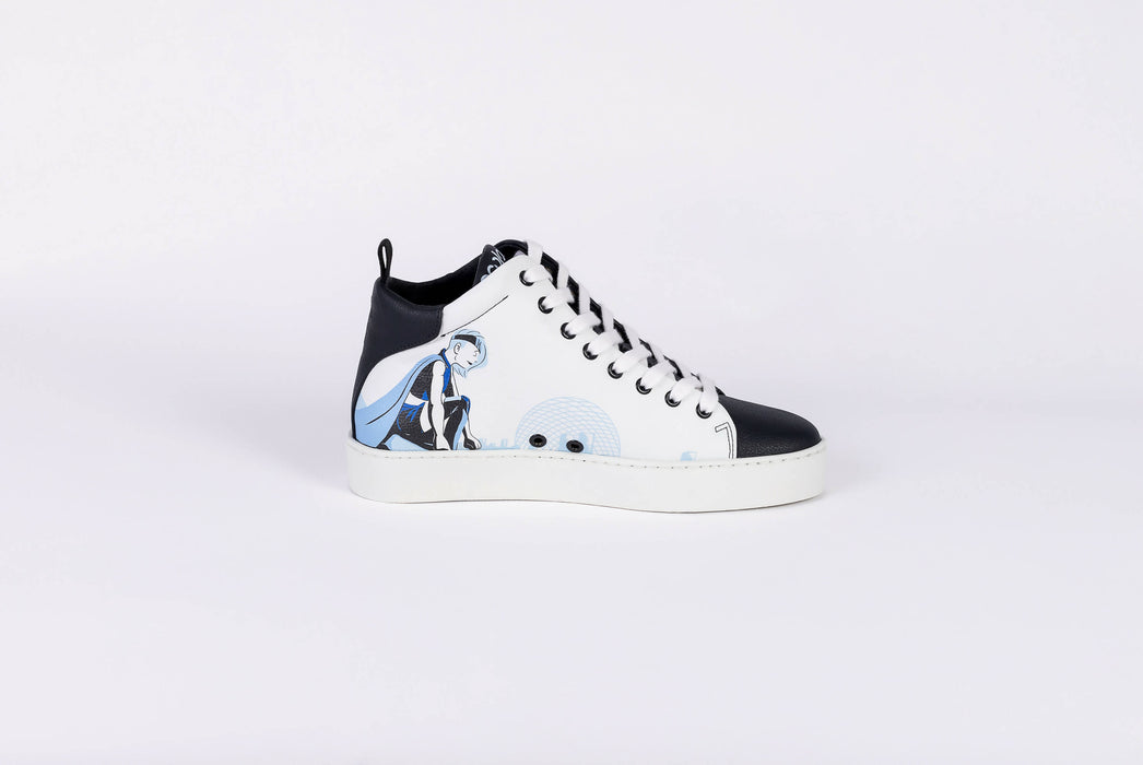 Sneakers dépareillés, véganes en "cuir" de pomme - modèle eroloco pour femmes