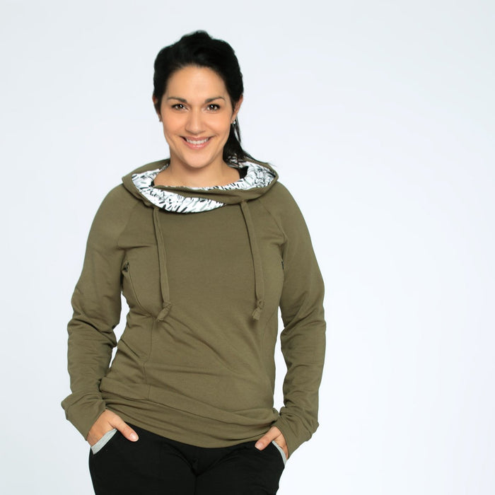 Hood d'allaitement caroline - olive
