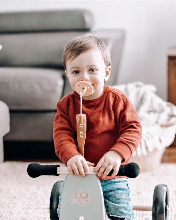 Bavoir et attache suce tissus avec prénom