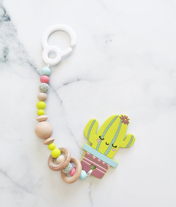 Attache jouet original cactus