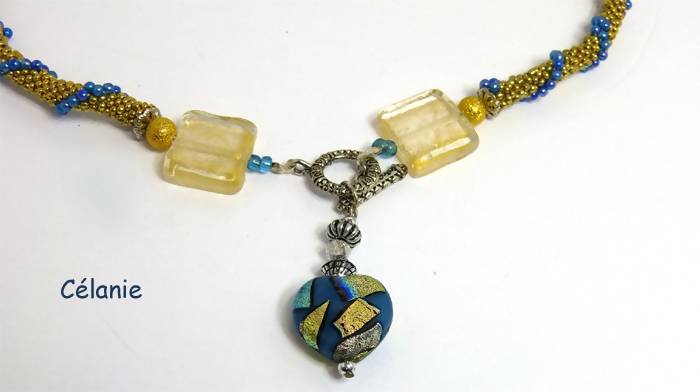 Collier de perles célanie