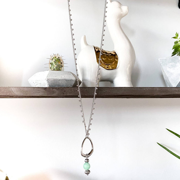 Sautoir « jade »