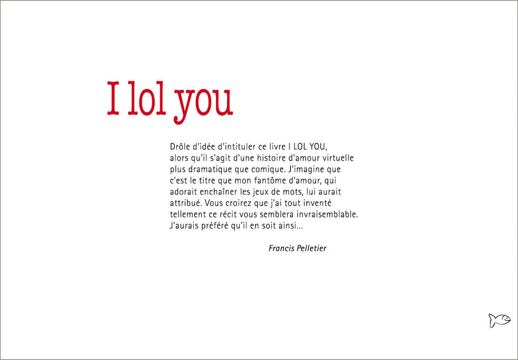 I lol you
