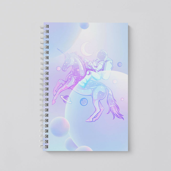 Cahier pointillé | astronaute pastel