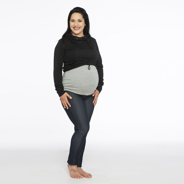 Jegging de maternité, bleu marin