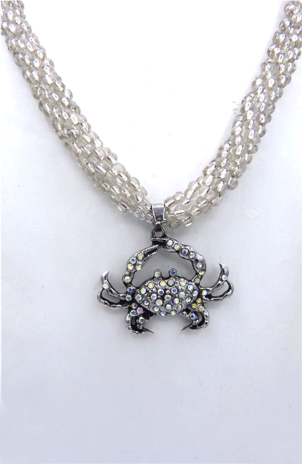 Collier fantaisie pour femme bourgogne 7108