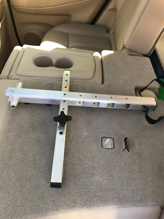 Le clipvault de clipwheel.com incluant adaptateur , vélo route et gravel "thru axle" 100mmx12mm