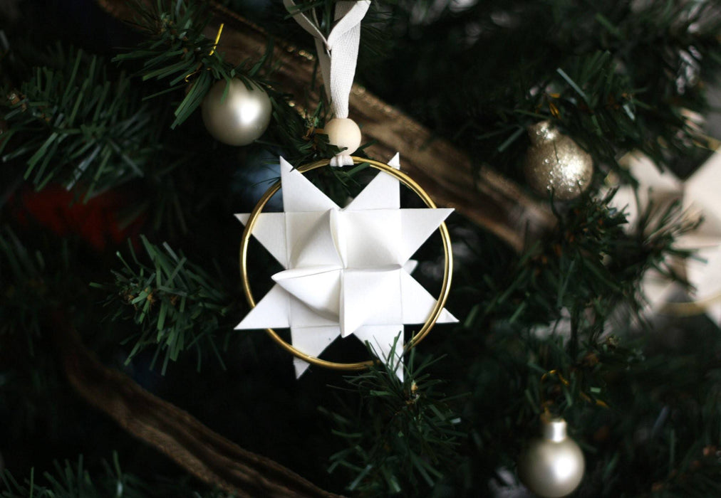 Bijou de sapin - étoile 3d