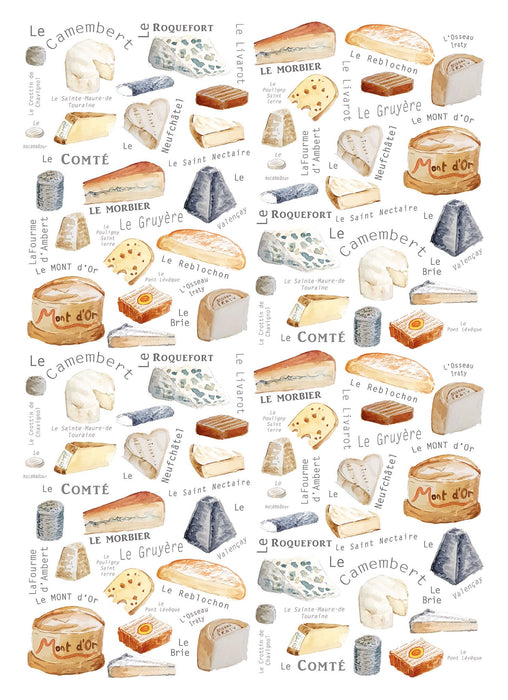 "fromages" - linge de maison / kitchen linen