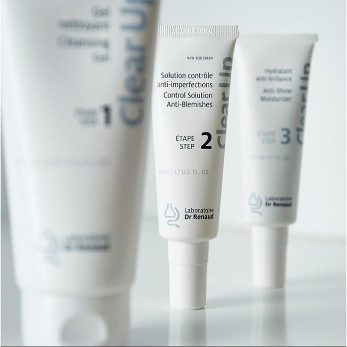 Laboratoire dr renaud – clear up – solution contrôle anti-imperfections – crème de jour