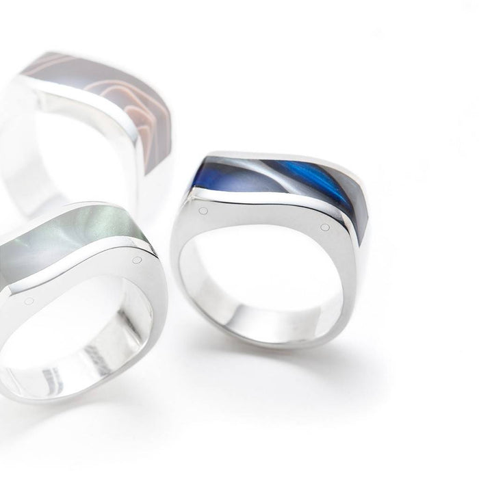 Modèle bague pour homme classique