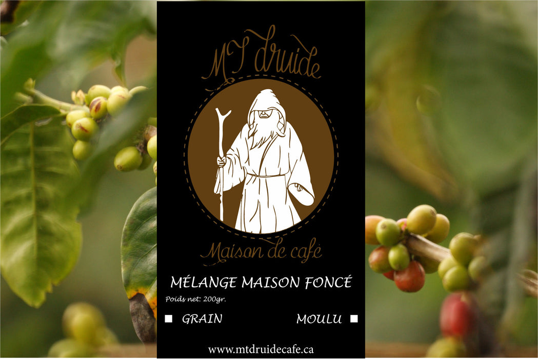 Mélange maison foncé (moulu)