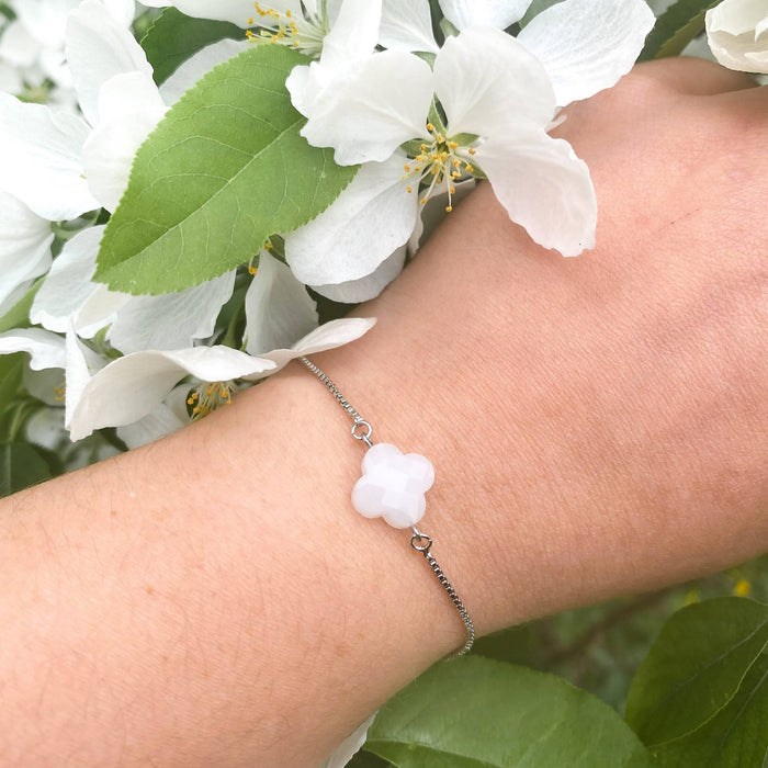 Bracelet élégance  « trèfle  »