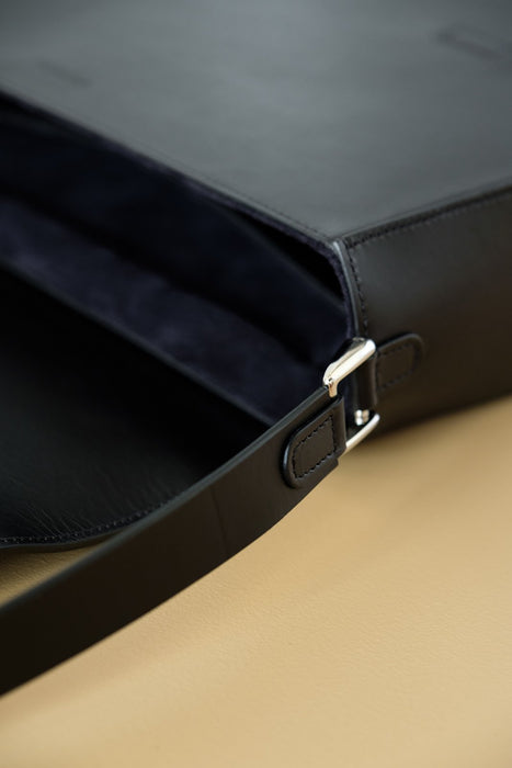 Sac en cuir noir — édition limitée