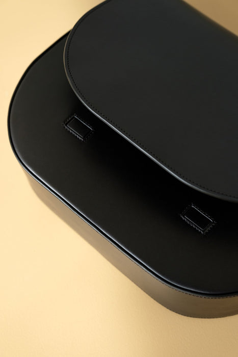 Sac en cuir noir — édition limitée