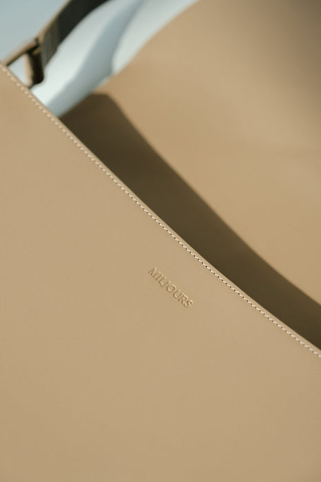 Sac en cuir taupe — édition limitée