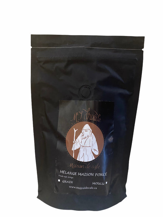 Mélange maison foncé (moulu)