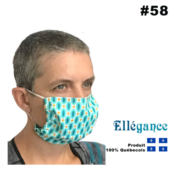 Masque de protection en tissu #58