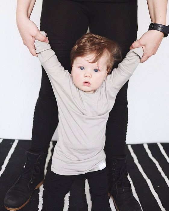 Grow with me shirt | black *lyocell