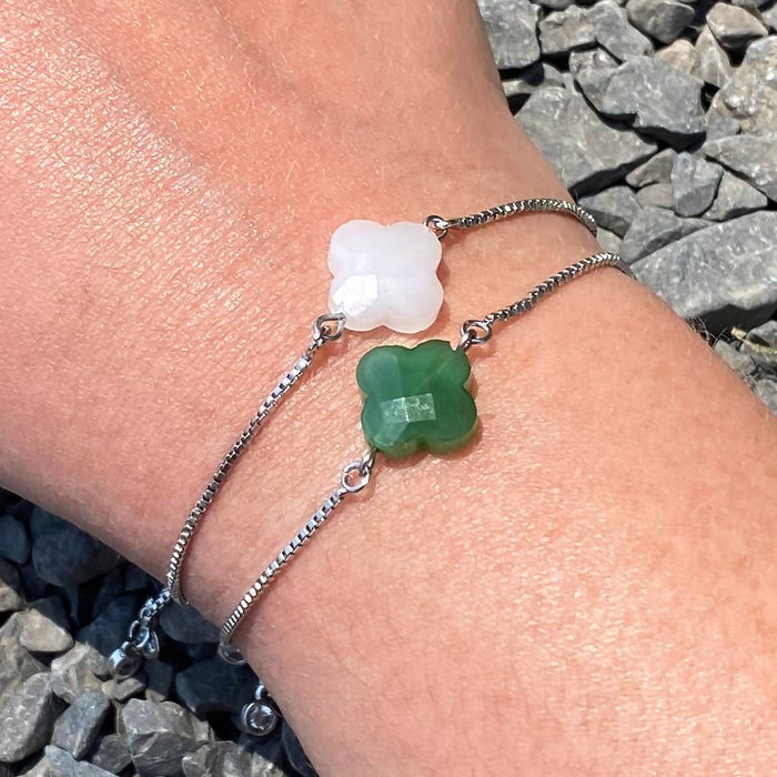 Bracelet élégance  « trèfle  »