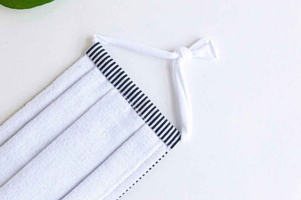 Masque en tissu - pois & rayures