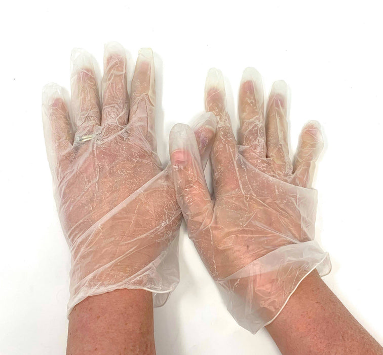 Paquet de gants en vinyl et nitrile - emballés au québec