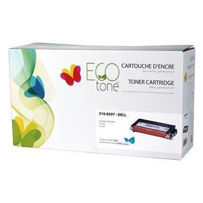 R310-8094-ec - cartouche laser recyclée québécois éco-tone pour dell 3110/3115 - cyan - 8 000 pages à 5% de couverture de page