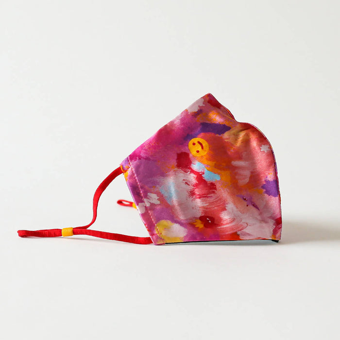 Masque en soie | oeuvre de ricardo cavolo