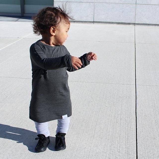 Grow with me shirt | black *lyocell