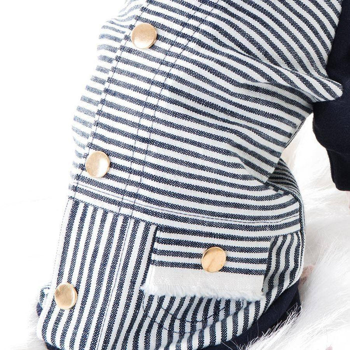 Manteau de denim jeans pour chiens, jacket mode, hoodie, manteau à capuchon non doublé xxs à l