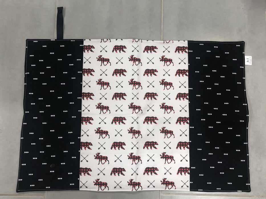 Tapis à langer chasseurs