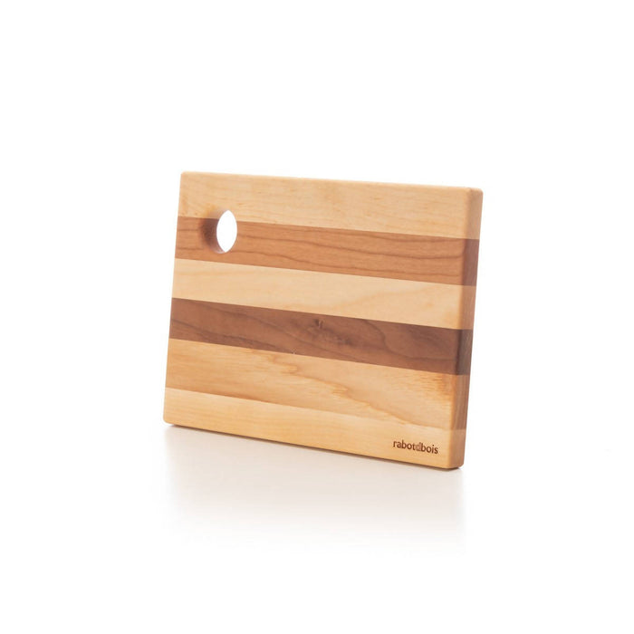 Planche à découper en bois, la “d-minizartailles”