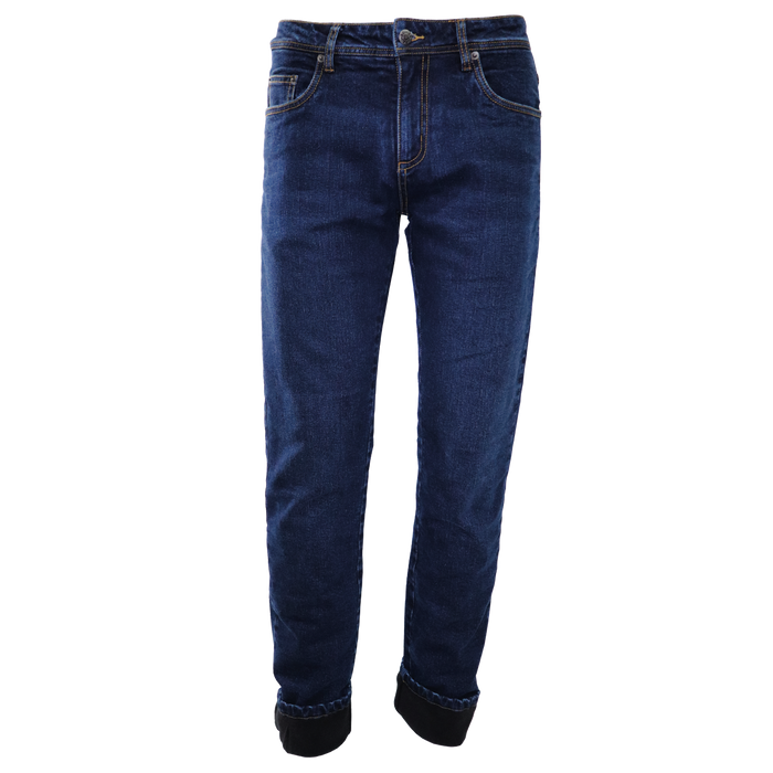 Smr300d - jeans doublé pour homme extensible||smr300d - stretch men’s lined jeans