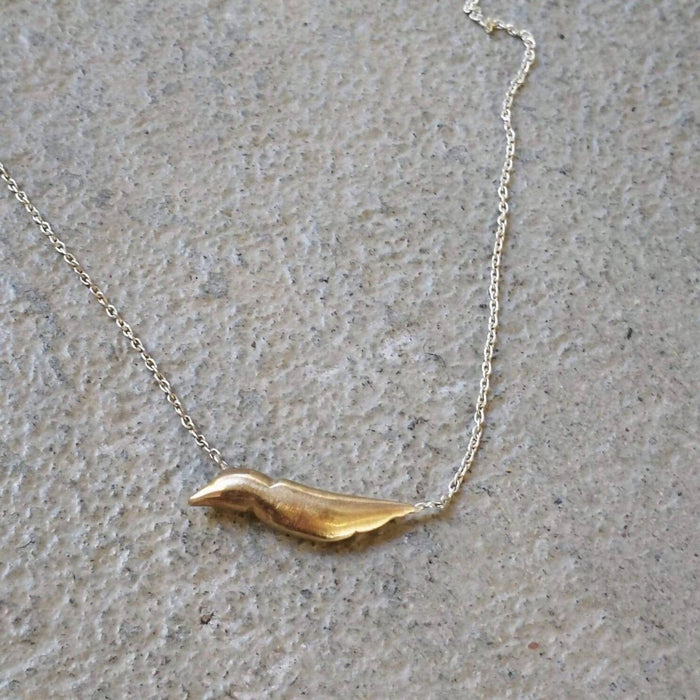 Collier et petit oiseau