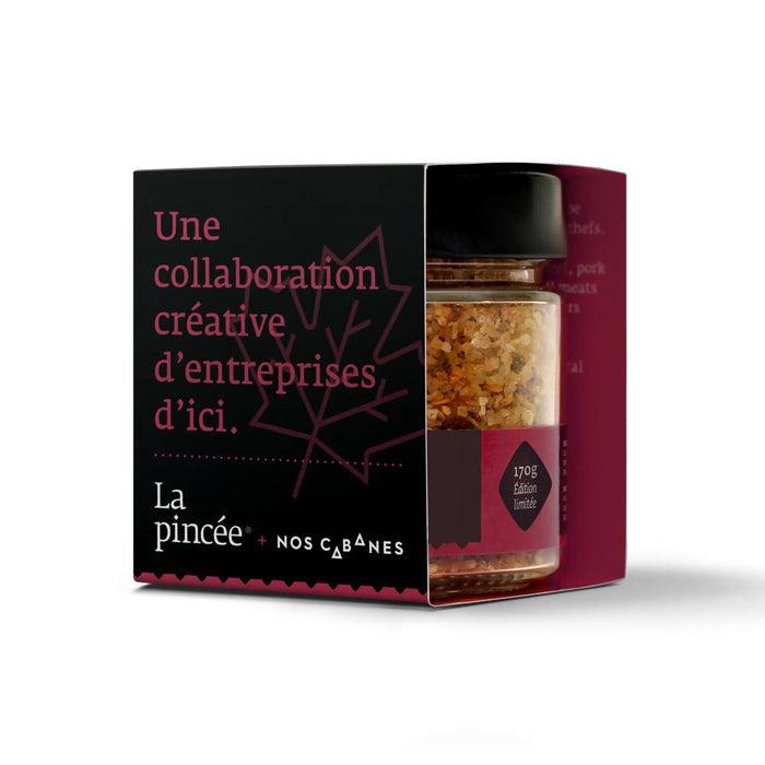 Mélange d’épices barbecue au sucre d’érable bio du québec · 170g